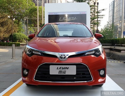 Toyota Corolla Levin hoàn toàn mới lần đầu lộ diện