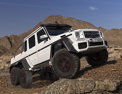 Cận cảnh siêu xe 6 bánh Mercedes-Benz G63 AMG 16 tỷ đồng