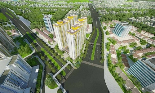 Soi tòa nhà City Gate Towers bị tố “băm” nát mặt đường