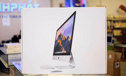 iMac 2017 đầu tiên tại Việt Nam: Màn hình 5K, giá 43,7 triệu