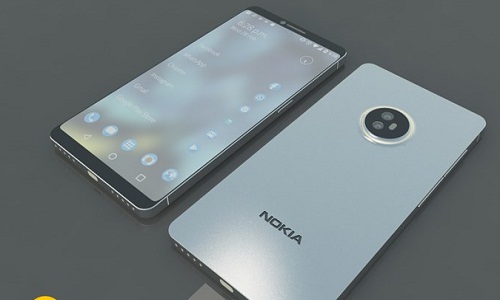 Ngất ngây bản thiết kế Nokia 8 Pro màn hình không viền