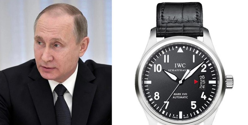 Bộ sưu tập đồng hồ đắt đỏ của Tổng thống Putin