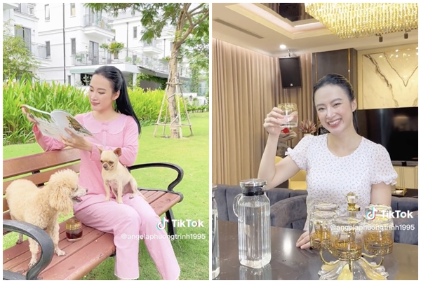 Cận cảnh biệt thự 15 tỷ Angela Phương Trinh mua để “lấy hên“