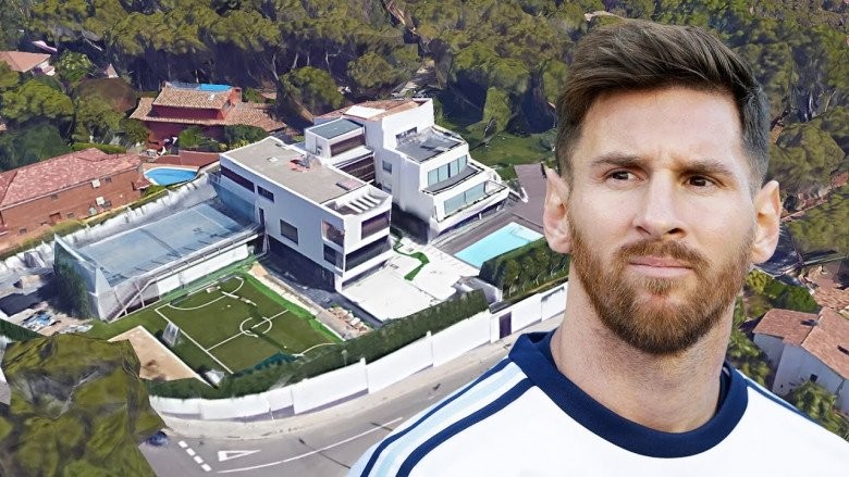 Bên trong siêu biệt thự của Messi vừa bị trộm đột nhập