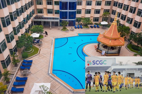 Cận cảnh khách sạn 4 sao U22 Việt Nam đóng quân tại Campuchia 