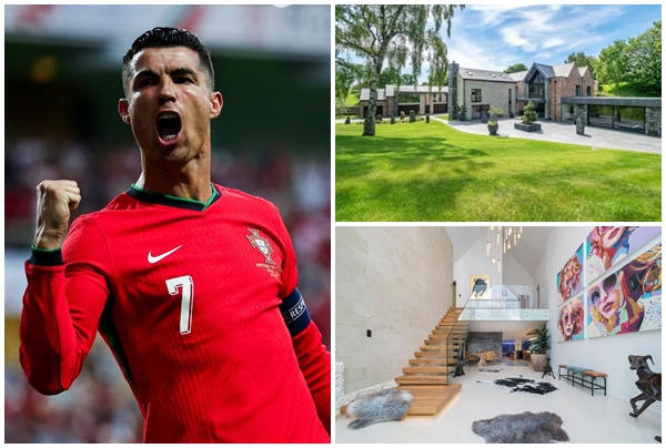 Bên trong biệt thự giảm 16 tỷ vẫn “ế” của Cristiano Ronaldo 