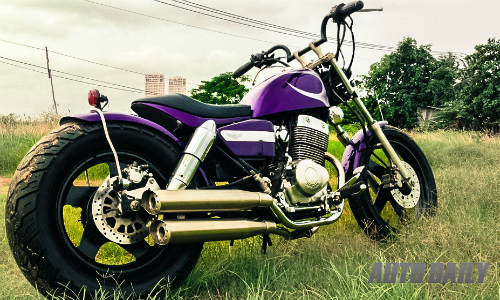 Honda Rebel 250 độ kiểu “cụt đuôi” tại Sài Gòn