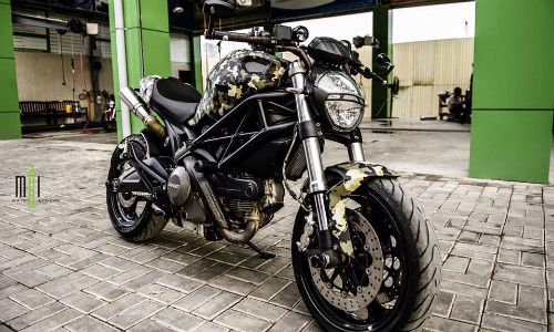 Ducati Monster 795 phong cách nhà binh của dân chơi Việt