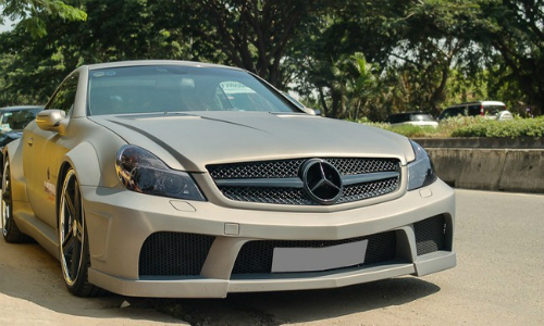 Mercedes SL55 độ đỉnh của ông chủ quán nhậu Sài Gòn