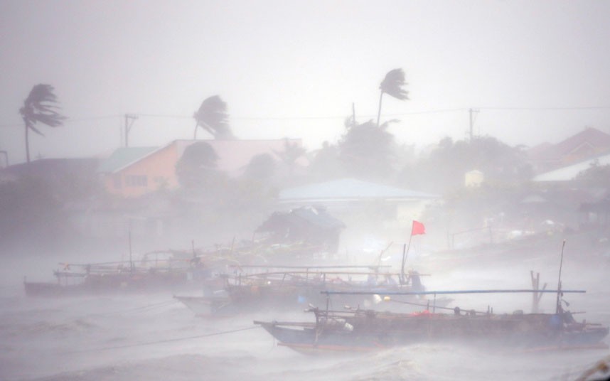 Chùm ảnh: Siêu bão Rammasun tàn phá Philippines