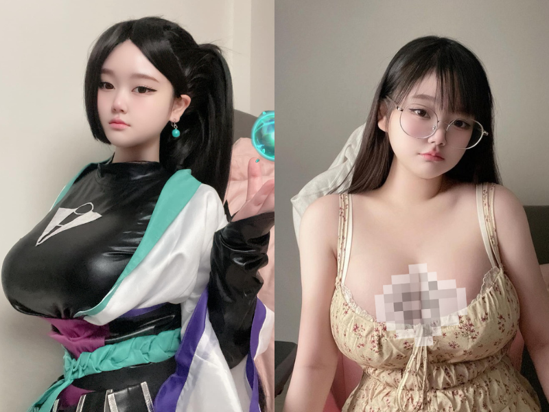 Nữ cosplayer Nhật Bản mặt học sinh, thân hình phụ huynh cực hot