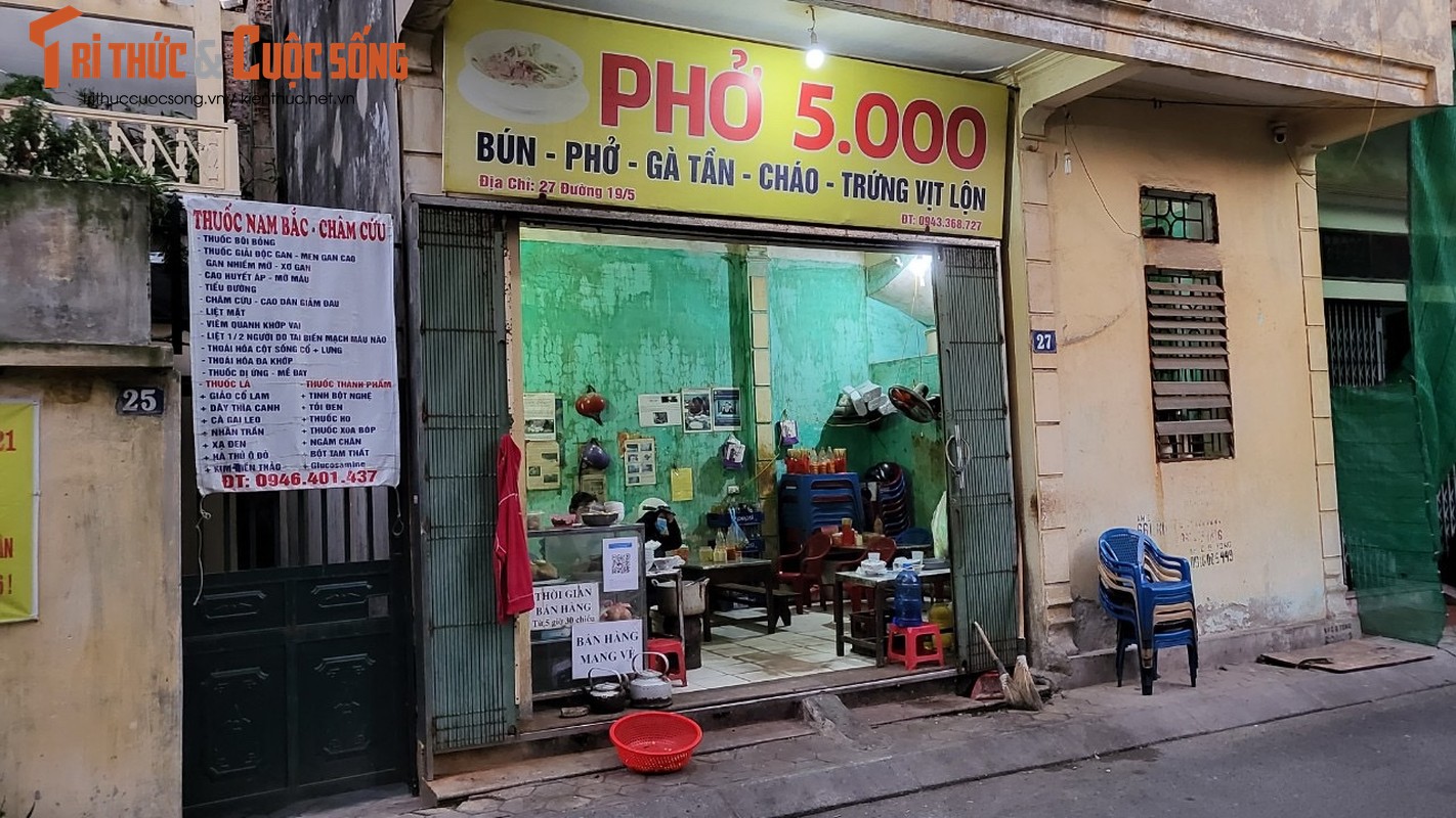 Quán phở Nam Định 5k, nghe giá thôi khiến nhiều người tò mò