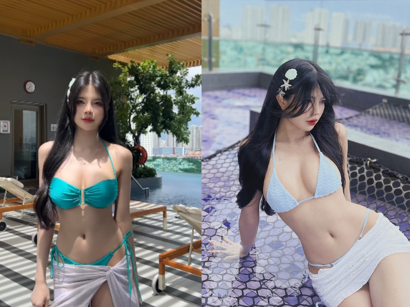 Nữ MC quyến rũ nhất làng game diện bikini, hóa nàng tiên cá 