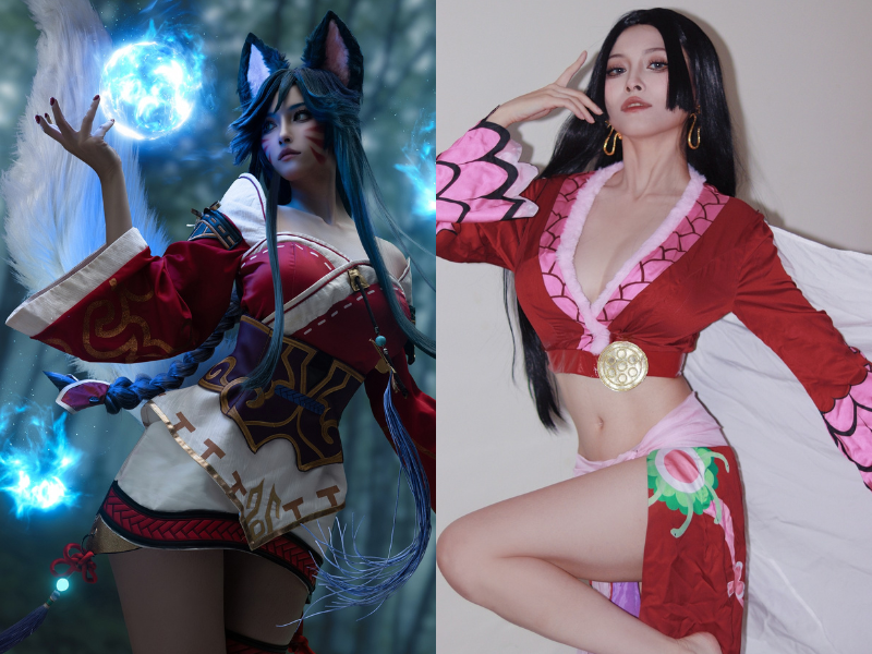 Nữ MC game cosplay tướng Liên Minh Huyền Thoại đầy ma mị, cuốn hút