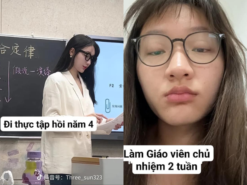 Cô giáo xinh như hot girl làm giáo viên chủ nhiệm và cái kết