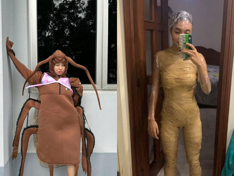 Màn hóa trang Halloween “có một không hai” khiến netizen phát hoảng