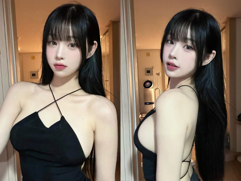 Ngắm body chuẩn “số đo vàng” của hot girl xứ Hàn 1 triệu fan