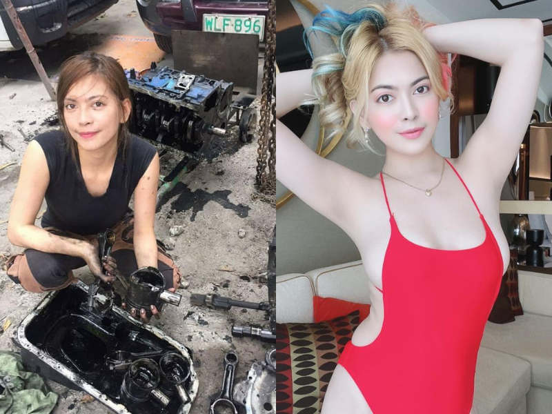 Hot girl sửa xe ngày càng quyến rũ, táo bạo trong loạt ảnh mới