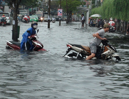 Sài Gòn mùa này cũng ngập như… Hà Nội