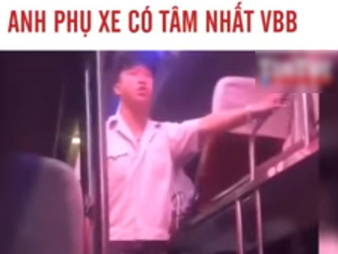 Video: Đã tìm được anh phụ xe có tâm nhất Vịnh Bắc Bộ