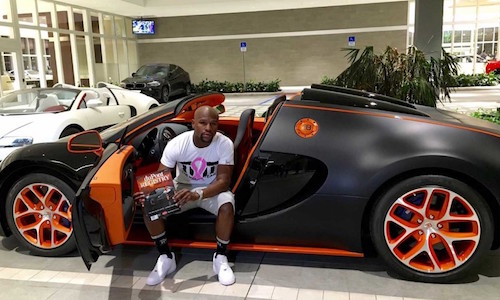 Floyd Mayweather chi 78 tỷ đặt hàng siêu xe Bugatti Chiron