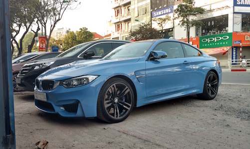 BMW M4 "màu độc" giá hơn 4 tỷ tại Hà Nội