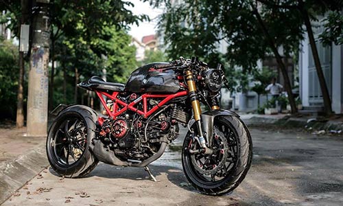 Ducati Monster độ Cafe Racer “hàng độc” tại Hà Nội