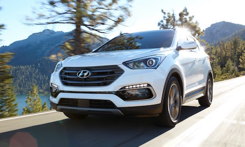 Hyundai Santa Fe có bản nâng cấp 2017