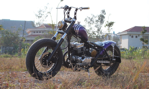 Honda Rebel Bobber hardtail độc đáo của dân chơi Hà Nội