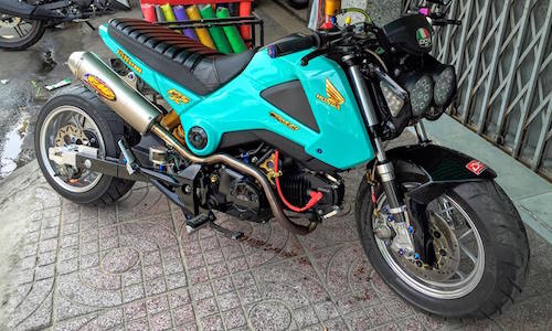 Dân chơi Việt lên đồ chơi "siêu chất" cho Honda MSX 125 