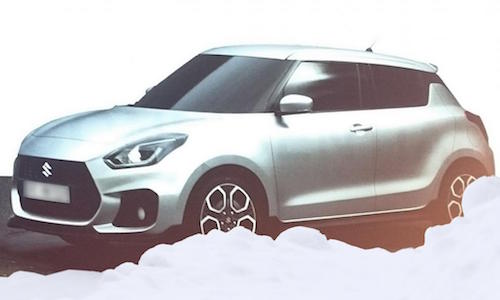 Suzuki Swift thế hệ mới 2017 lộ diện loạt “hình nóng“