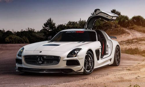 Mercedes SLS AMG Black Series có bản độ “siêu mạnh“