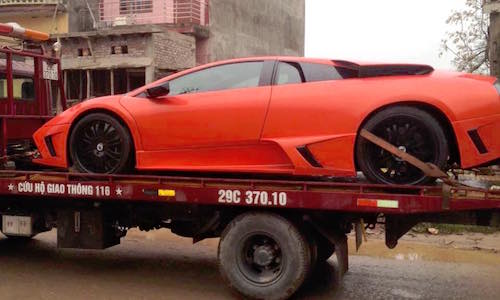 “Tóm gọn” Lamborghini Murcielago của đại gia Hà Nội 