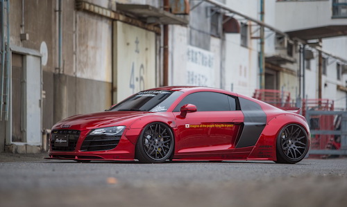 Audi R8 “độ hết bài” widebody Liberty Walk hơn 700 triệu