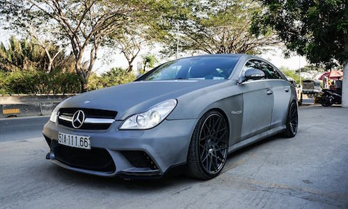 Mercedes CLS 55 AMG độ “độc” của dân chơi Sài Gòn