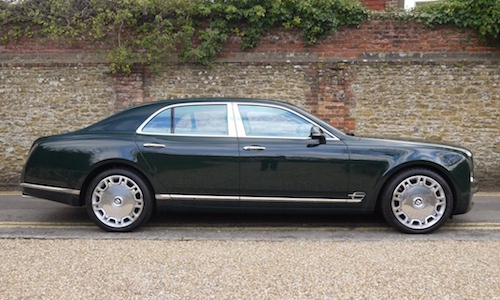 Soi “xế sang” Bentley Mulsanne 6,3 tỷ của Nữ hoàng Anh