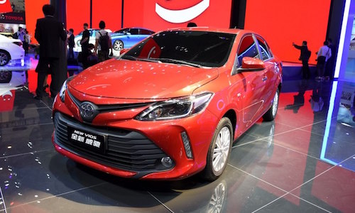 Toyota bất ngờ “show hàng” Vios mới tại Trung Quốc