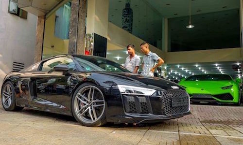 Siêu xe Audi R8 V10 Plus 2016 "nhập tịch" Việt Nam