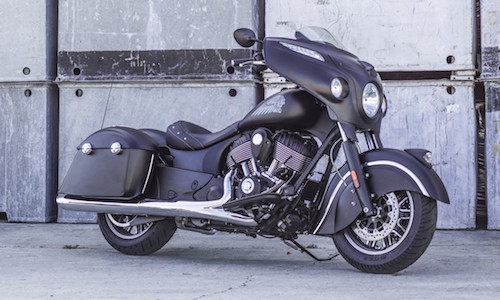 "Soi" chi tiết bagger hoài cổ Indian Chieftain Dark Horse mới