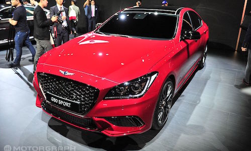 Hyundai Genesis G80 Sport đầu tiên trên Thế giới