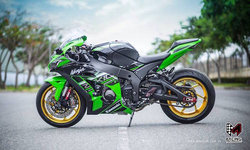 Siêu môtô Kawasaki ZX-10R 2016 khủng nhất tại VN