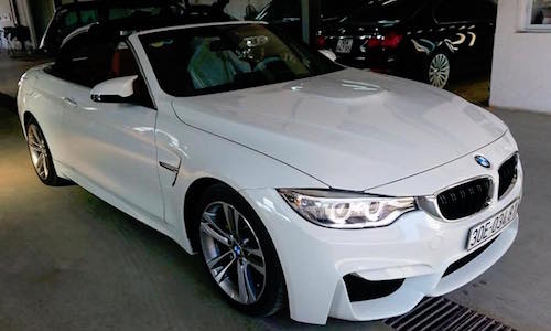 Thợ Hà Nội “giật mới” BMW 428i thành mui trần BMW M4 