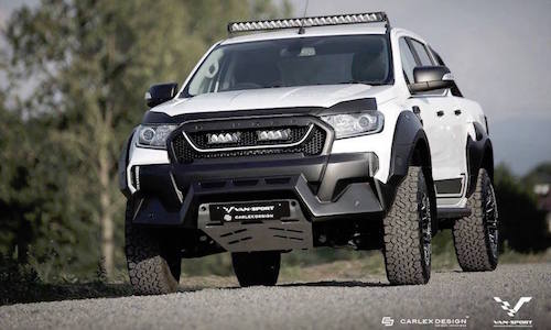 "Soi" Ford Ranger M-Sport cực ngầu sắp bán chính hãng