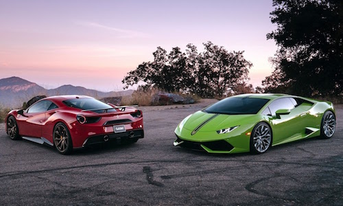 Lamborghini Huracan “so mâm khủng” cùng Ferrari 488 GTB