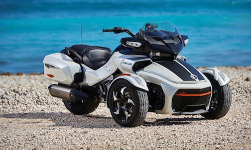 Loạt môtô "khủng" 3 bánh Can-Am Spyder 2017 có gì?