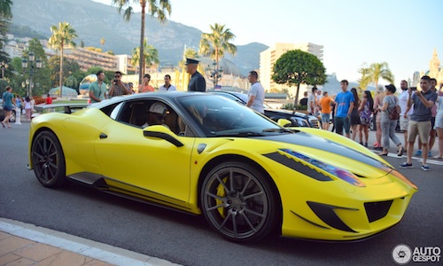 Samuel Eto'o cưỡi “ngựa chiến” Ferrari 458 Italia đến Monaco