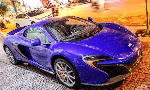 Siêu xe McLaren 650S Spider “hàng độc” tại Sài Gòn