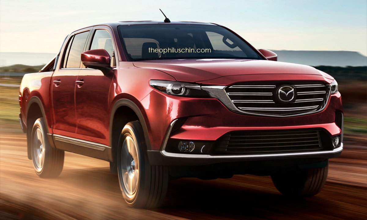 Bán tải Mazda BT-50 thế hệ mới là Isuzu D-Max “thay vỏ“