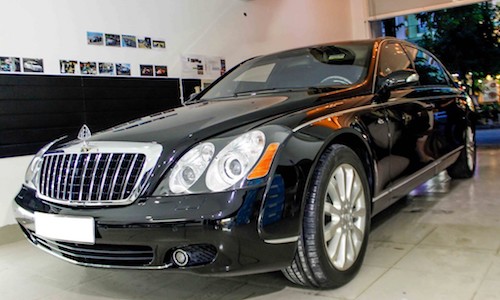 Ngắm siêu xe sang triệu đô Maybach 62S của đại gia Việt