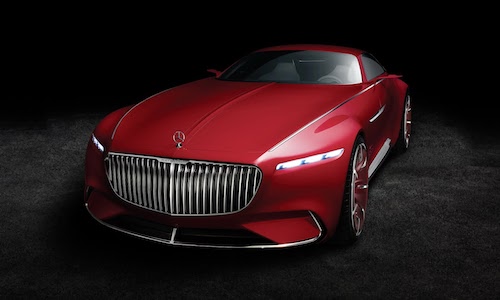 “Nghẹt thở” trước siêu coupe quý tộc Vision Mercedes-Maybach 6